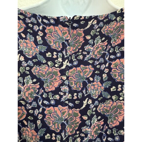 MADEWELL Orchard Flutter Sleeve Mini Dress Fan Floral Mix Size 8 Bohemian EUC - Picture 5 of 9